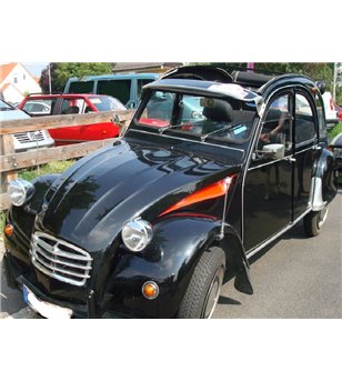 Zonneklep - Classic - Smoke/Rood/Blauw/Groen - Citroën - 2CV 