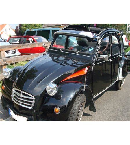 Zonneklep - Classic - Smoke/Rood/Blauw/Groen - Citroën - 2CV 