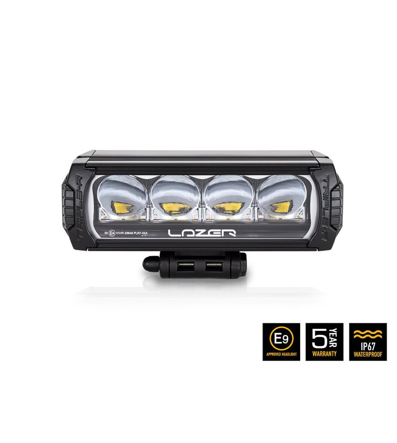 LED Light bar - Lazer - Triple-R 750 - 9.1" - 23cm - Position light White/Amber - Driving LED Light bar - Lazer - Triple-R 750 - 9.1" - 23cm - Position light White/Amber - Driving