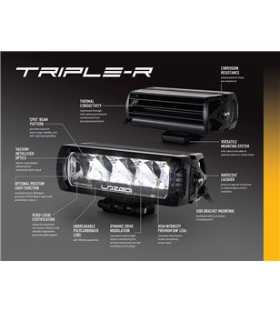 Lazer Triple-R 750 Gen2 mit Positionslicht - 00R4-G2-B