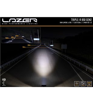 Lazer Triple-R 850 Gen2 met positielicht - 00R6-G2-B