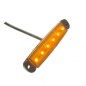 Markeringsljus - Ledson - 3.8" - 9.6cm - Supertunn - Bärnsten - 12V-24V Markeringsljus - Ledson - 3.8" - 9.6cm - Supertunn - Bärnsten - 12V-24V