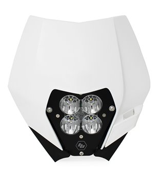 KTM EXC/MXC/XCF/XCF-W Electric Start (4str) 08-13 Baja Designs Headlight XL80 Kit w/ shell