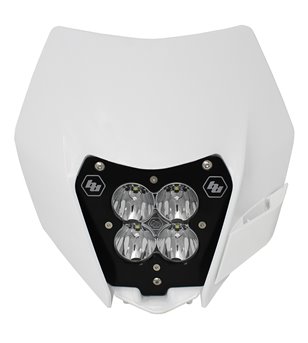 KTM EXC/MXC/XCF/XCF-W Elektrostarter (4str) 14–16 Baja Designs Scheinwerfer XL80 Kit mit Gehäuse - 677091 - Lights and Styling