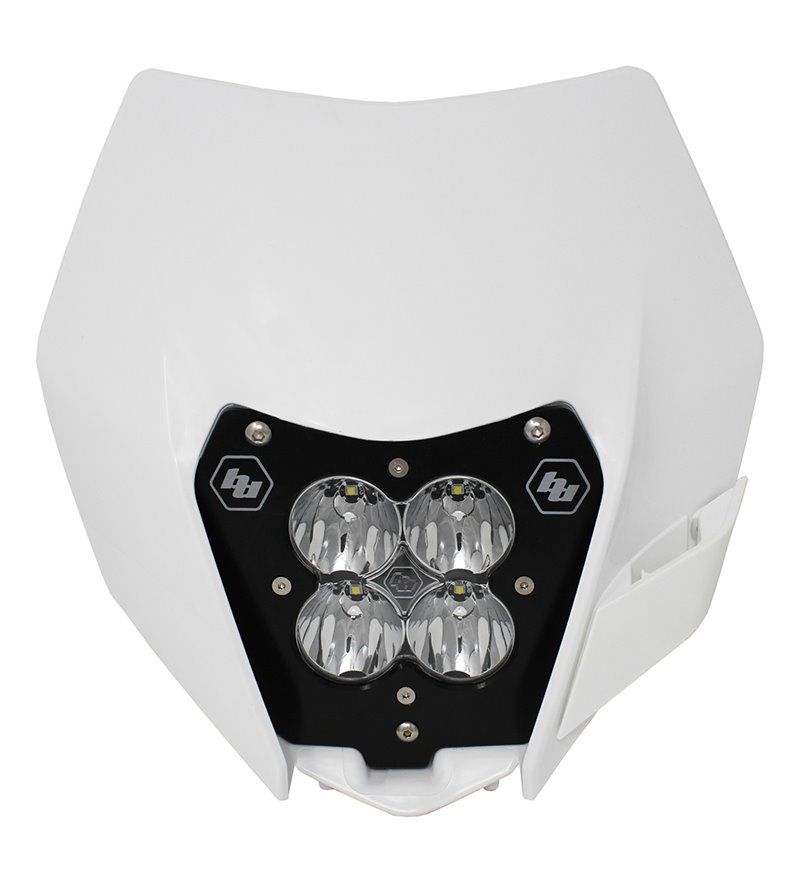 KTM EXC/MXC/XCF/XCF-W Electric Start (4str) 14-16 Baja Designs Headlight XL80 Kit w/ shell - 677091 - Lights and Styling