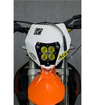 KTM EXC/MXC/XCF/XCF-W Electric Start (4str) 14-16 Baja Designs Headlight XL80 Kit w/ shell