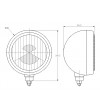 SIM 3205 Blank Chrome FULL LED - 3205-00000LED - Lights and Styling