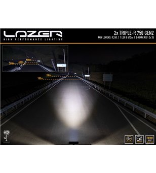 Defender 2020- Lazer LED Grille Kit - GK-DEF750-01K