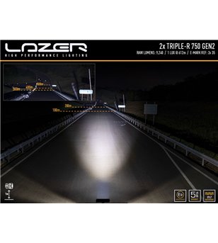 Defender 2020+ Lazer LED Grille Kit - GK-DEF750-01K