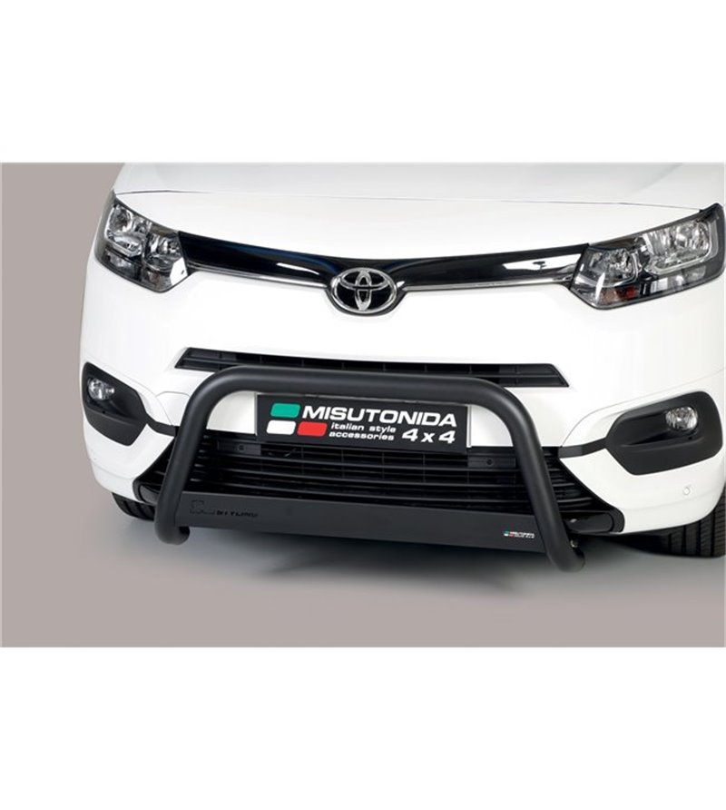 Toyota ProAce City Verso 2019- Medium Bar EU Black Powder Coated - EC/MED/469/PL - Bullbar / Lightbar / Bumperbar - Verstralersh