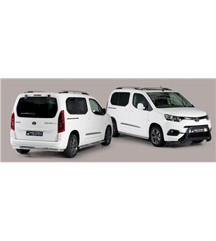 Toyota ProAce City Verso 2019- Medium Bar EU Black Powder Coated - EC/MED/469/PL - Lights and Styling