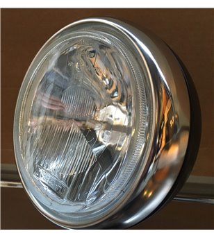 SIM 3205 Blank Chrom VOLL LED - 3205-00000LED - Lights and Styling