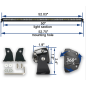 LED bar - Angry Moose - Single NS 5 - 50 - 52" - 132cm - Driving Spot Combo LED bar - Angry Moose - Single NS 5 - 50 - 52" - 132cm - Driving Spot Combo