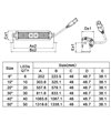 AngryMoose SINGLE NS 5 10'' combi - SNS-5-10C