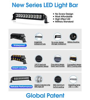 AngryMoose SINGLE NS 5 30'' combi - SNS-5-30C - Lights and Styling