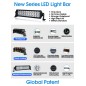 LED bar - Angry Moose - Double NS 5 - 30 - 32" - 81.4cm - Driving Spot Combo LED bar - Angry Moose - Double NS 5 - 30 - 32" - 81.4cm - Driving Spot Combo