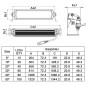 LED bar - Angry Moose - Double NS 5 - 30 - 32" - 81.4cm - Driving Spot Combo LED bar - Angry Moose - Double NS 5 - 30 - 32" - 81.4cm - Driving Spot Combo