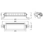 LED Lightbar - OSRAM - FX 250-CB - 15.3" - 38.8cm - Driving Spot Combo LED Lightbar - OSRAM - FX 250-CB - 15.3" - 38.8cm - Driving Spot Combo