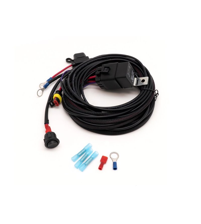 Wiring kit - Lazer - 1 lamp - Incl. switch - 2 pins - Superseal - 12V