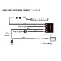 Kabelset - Lazer - 1 lamp - Incl. schakelaar - 2 pins - Superseal - 12V Kabelset - Lazer - 1 lamp - Incl. schakelaar - 2 pins - Superseal - 12V