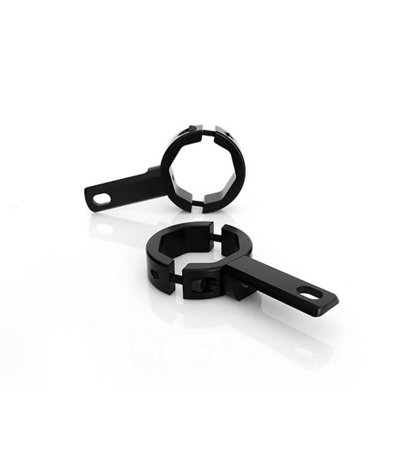 DENALI Light Mount set Ø39-49mm Black - LAH.00.10600.B - Lights and Styling