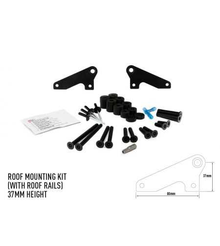 Lazer Roof Mounting Kit 37mm (Cars with roof rails) - 3001-C-37-K