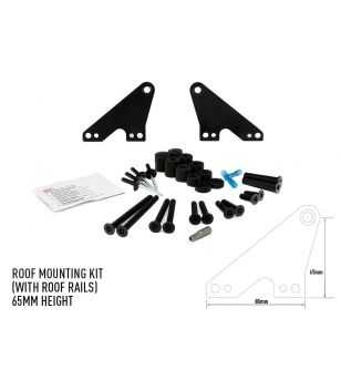 Lazer Roof Mounting Kit 65mm (Auto's met roofrails) - 3001-C-65-K