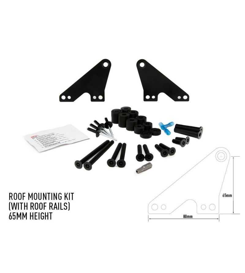 Montering - Lazer - Bil med takreling - Set Montering - Lazer - Bil med takreling - Set