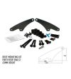 Lazer Roof Mounting Kit 63mm (Cars with roof rails) - 3001-C-63-K