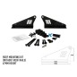 Mounting - Lazer - Car without roofrails - Set
