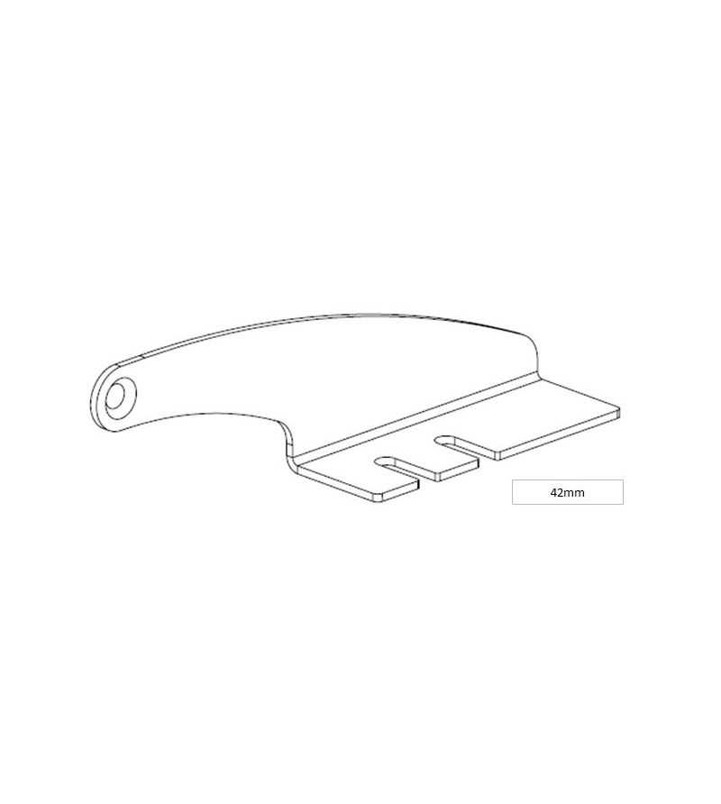 Ford Ranger 2019+ Lazer Roof Mounting Kit 42mm (with roof rails) - 3001-RANGER-42-K