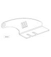 Lazer takmonteringssats 57 mm Ford Ranger 2019+ (med takreling) - 3001-RANGER-57-K