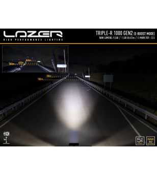 Lazer Triple-R 1000 Gen2 Vit med positionsljus - 00R8-G2-W