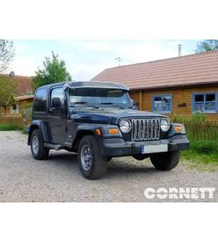 Jeep Wrangler Zonneklep Classic - KG-JEWR-T1 - Lights and Styling