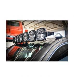 KC Hilites 50" Gravity PRO6 Toyota Tacoma 8-Light Combo LED Light Bar with Light Mounts - 91331