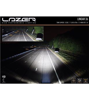 Lazer Linear-36 Double (dubbele ECE goedkeuring) - 0L36-DBL-LNR