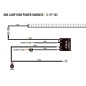 Wiring kit - Lazer - 1 lamp - High power - Incl. switch - 2 pins - Econoseal - 12V Wiring kit - Lazer - 1 lamp - High power - Incl. switch - 2 pins - Econoseal - 12V