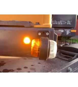 Flashlight HideAway Amber E65 E-marked - 5002313