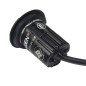 Warning light - Ledson - HideAway - Clear - 16 Flash patterns - Amber - R65 - 12V-24V