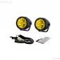 Driving light - PIAA - LP 270 - 2.9" - 7.4cm - Yellow - ION yellow - Driving - Set