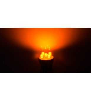 BA15S/R5W 12-24V 5 led Oranje (5W) - 301553