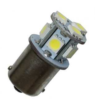 BA15S / R5W 12V 8 led Xenon Wit (5W) - 321581 - Verlichting - Verstralershop