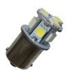 BA15S / R5W 12V 8 led Orange (8W) - 321583