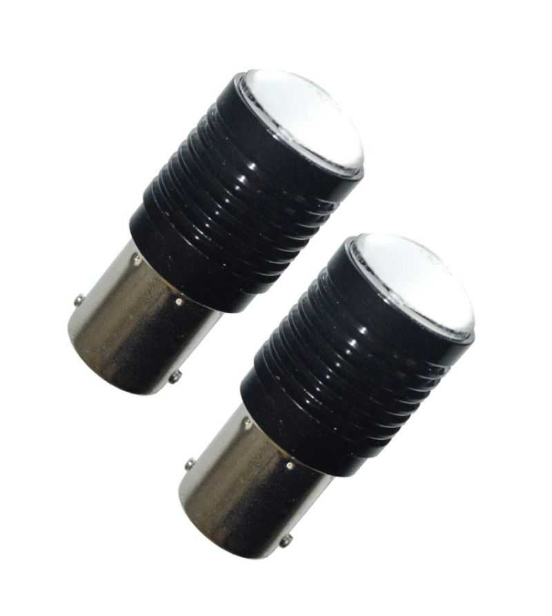 BA15S / R5W 12V LED 2x5W Vit Extreme Power (30W) - SET - 9321599