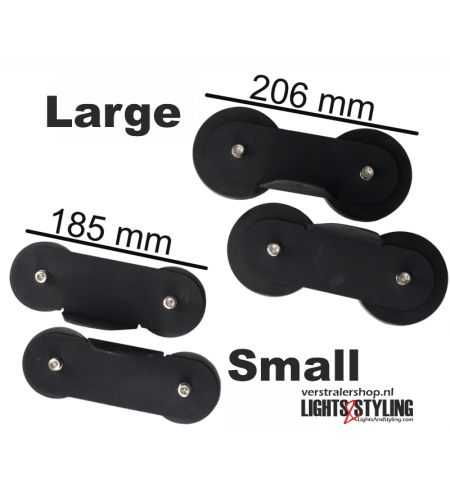 Montage - Ledson - Halterungen für Led-Bar - Magnetisch - Large - Satz