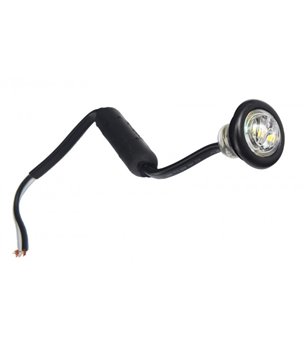 Markeerlicht LED Rond Wit - Helder glas - 360011