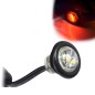 Markeringsljus - Ledson - Pearl - Klar - Röd - 12V-24V Markeringsljus - Ledson - Pearl - Klar - Röd - 12V-24V