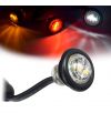 Markeringsljus LED Rund Vit - Klart glas - 360011