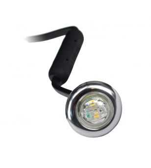 Chroomring tbv Markeerlicht LED Rond - 360019 - Lights and Styling