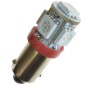 LED lamp - Ledson - 5-Led - BA9S / T4W - Rot - 24V LED lamp - Ledson - 5-Led - BA9S / T4W - Rot - 24V